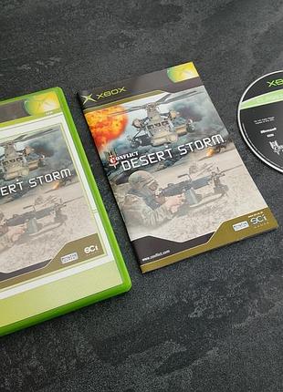 Диск conflict desert storm (xbox original)