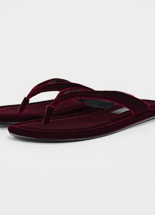 Класні бордові оксамитові в'єтнамки zara
🌞🌞🌞🌞🌞🌞🌞🌞🌞🌞🌞🌞