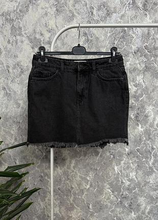 Спідниця жіноча new look denim графітова джинсова спідниця 12/40