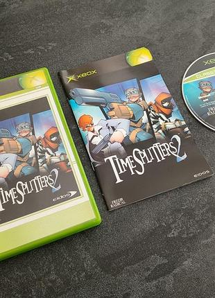 Диск timesplitters 2 (xbox original)