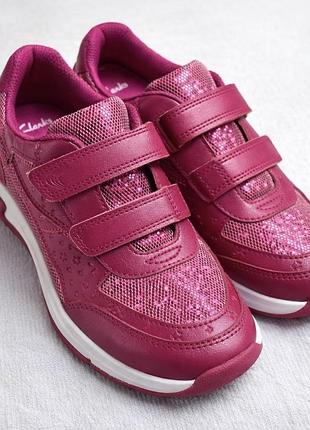 Кросівки для дівчинки clarks 30 31 розмір