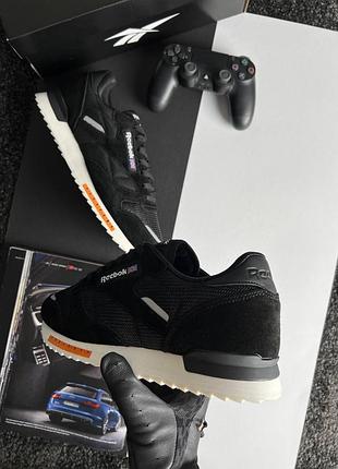Reebok classic new black white 6