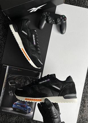 Reebok classic new black white 5