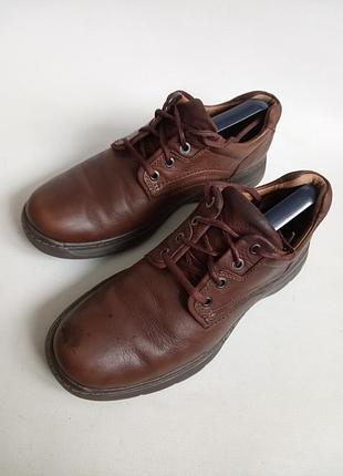 Кожаные туфли clarks 2