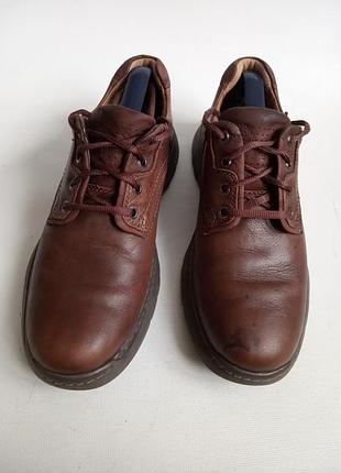 Кожаные туфли clarks 3