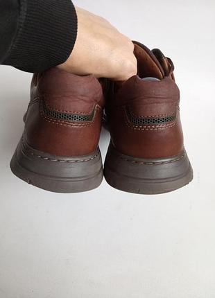 Кожаные туфли clarks 5