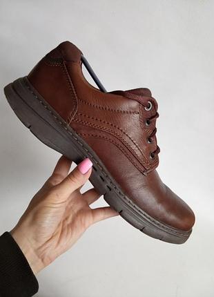 Кожаные туфли clarks 7