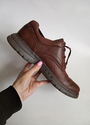 Кожаные туфли clarks 8