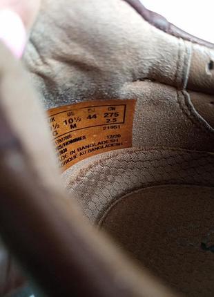 Кожаные туфли clarks 9
