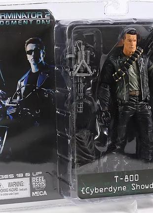 Фигурка коллекционная терминатор 2: судный день т-800 битва в cyberdyne (terminator 2: judgment day t-800 cyberdyne showdown), 18