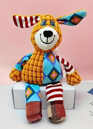 Мягкая игрушка собачка для домашних животных собак