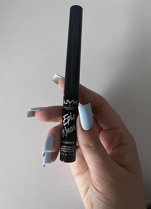 Водостійка підводка для очей nyx