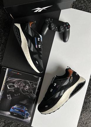 Reebok classic leather hexalite black grey beige