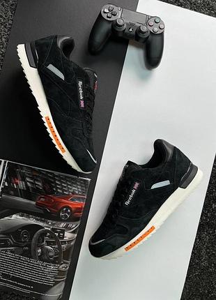 Reebok classic m black white