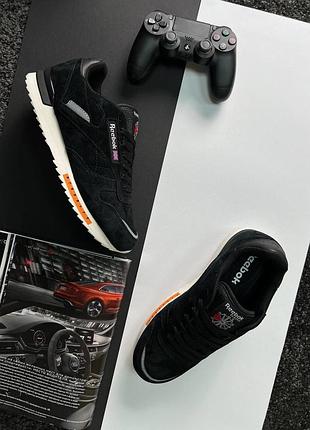 Reebok classic m black white 3
