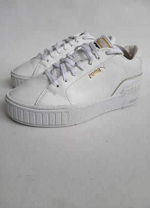 Кожаные кроссовки puma
