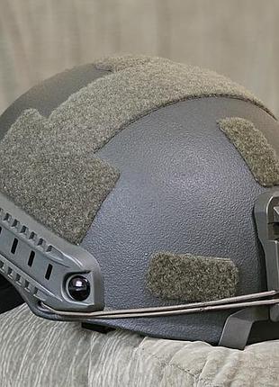 Шолом кевларовий fec highcut kevlar балістичний шлем з активними навушниками кавер талани тор рюкзак аптечка earmor мультикам мультік піксель
