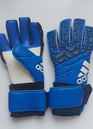 Вратарские перчатки/ перчатки adidas ace league р.4