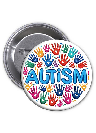 Значок autism asd | у меня аутизм рас 03