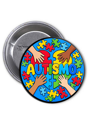 Значок autism asd | у меня аутизм рас 05