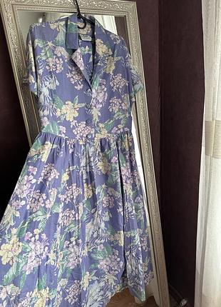 Вінтажна сукня laura ashley з дуже гарним принтом