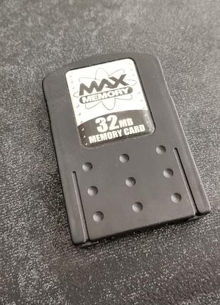 Карта памяти max memory 32mb (playstation 2)