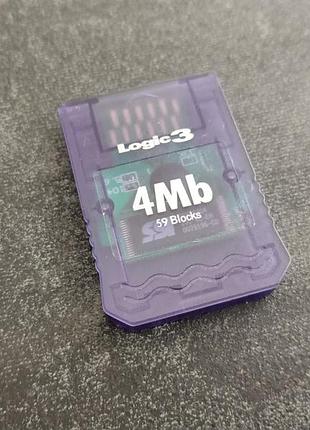 Карта памяти logic3 4mb (nintendo gamecube)