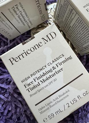 Последний! увлажняющий крем для лица с тонирующим эффектом perricone md face finishing & firming tinted moisturizer broad spectrum spf 30