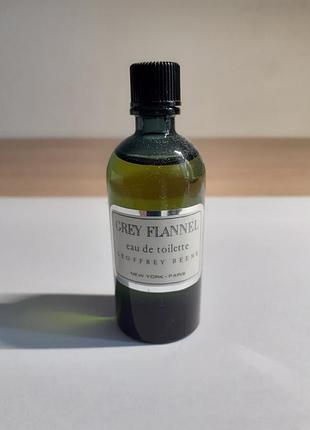 Geoffrey beene grey flannel миниатюра винтаж