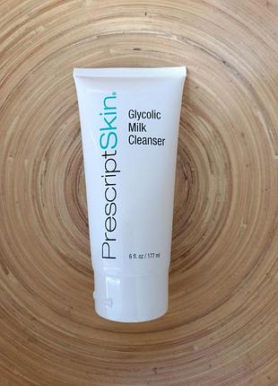 Prescriptskin cleansing milk with glycolic acid, 177 ml