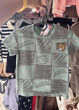 Футболка котон-стрейч 92,98,104,110
