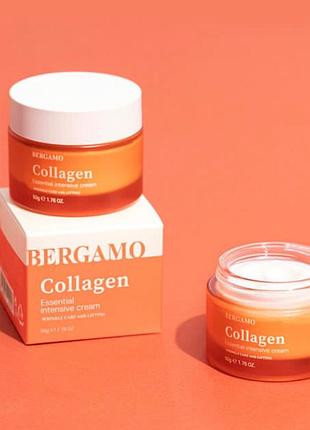 Колагеновий ліфтинг-крем bergamo collagen essential intensive cream