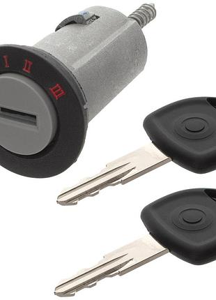 Комплект із сервоприводом замка opel corsa c 00-06 + 2 ключі 90511999 93172805 0913652
