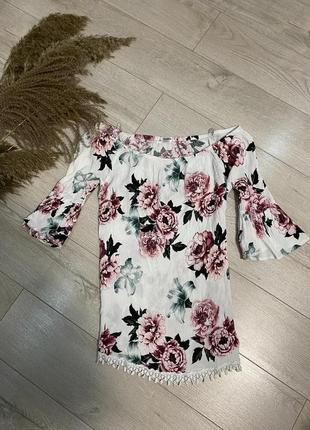 Coliseum-блуза-в стиле «бохо»блуза в цветочный принт