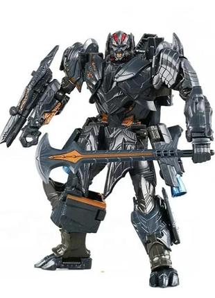 Трансформер мегатрон последний рыцарь десептикон savior/ transformers optimus prime 18 см 5
