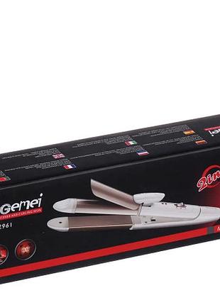 Плойка выпрямитель для волос gemei gm-2961