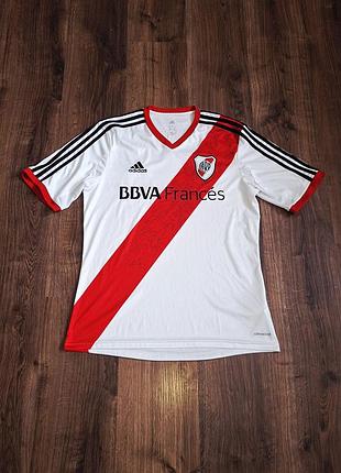 Чоловіча унікальна футбольна футболка jersey adidas клубу «рівер плейт» сезону 2013-2014