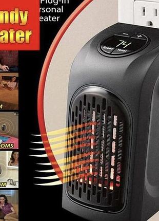 Тепловентилятор с терморегулятором и таймером 400 w handy heater