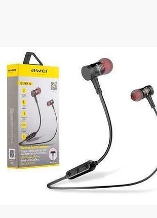 Наушники вакуумные с микрофоном mdr b922bl + bt awei