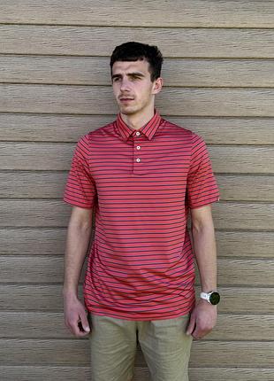 Чоловіча футболка поло kjus soren multi stripe polo 🧡