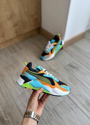 Сша! оригінальні жіночі кросівки puma rs-x arcade 391648-01  у новому стані пума
