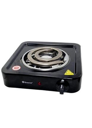 Электроплита domotec ms-5531, 1 конфорка, спиральная, 1000 вт