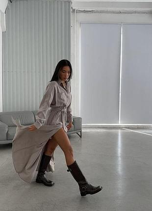 Сукня сорочка з поясом