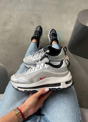 😍 жіночі кросівки nike air max 97 silver