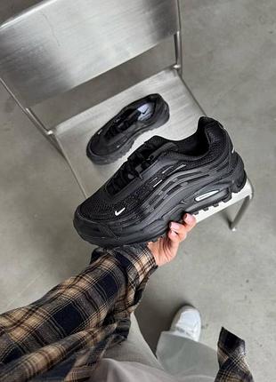 🐻 мужские кроссовки nike air max comme des garçons black premium