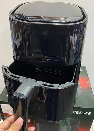 Аеро фритюрниця air fryer crownberg cb 5546 1200 вт 4 л