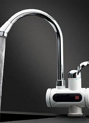 Проточный водонагреватель с led-дисплеем, 3 квт
