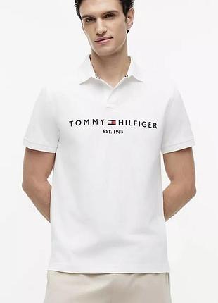 Футболка чоловіча tommy hilfiger білого кольору