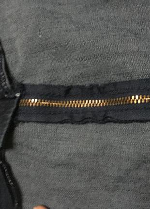 Спідниця джинсова з кишенями10 фото