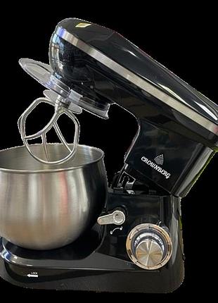 Планетарный миксер crownberg cb-3407, 5 л, 2600 вт, тестомес